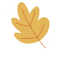 bringo_graphics fall autumn october leaf Sticker
