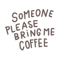 Coffee Time Heart Sticker