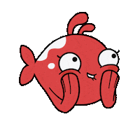 Fish Smile Sticker by Boris e Rufus