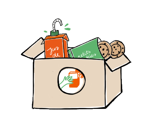Ohmygouter giphyupload gift box snack Sticker
