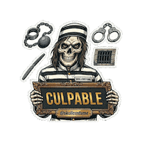 Skull Calavera Sticker