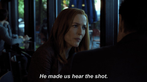 scully mulder GIF by The X-Files
