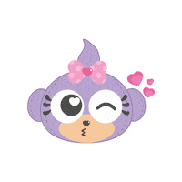 In Love Kiss Sticker by Onix Pink Shop