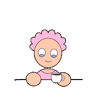 Good Morning Coffee Sticker by Fatman