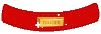 Dog Collar Instadog Sticker by HOUNDcollection