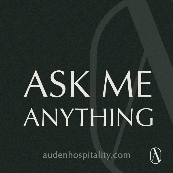 Ask Away London GIF by Auden Hospitality