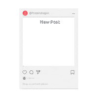 New Post Likes Sticker by Protein Dragon