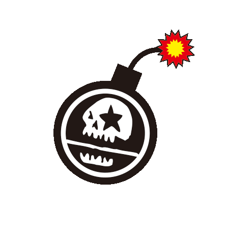 Skull Sticker by mxmxm