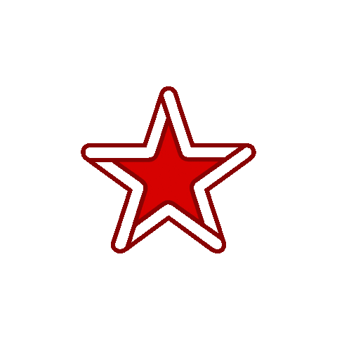 Red Star Sticker