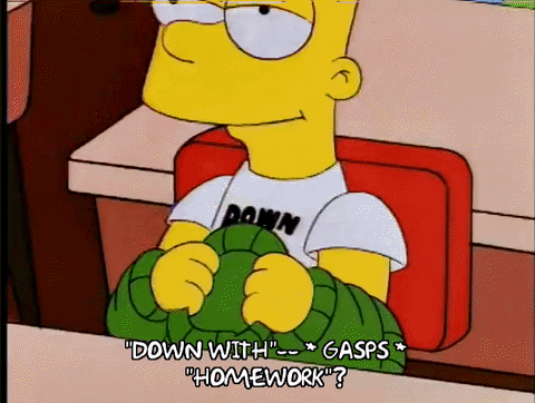 bart simpson GIF