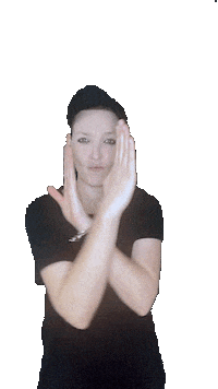 lou-berger dancing yeah gay artist Sticker