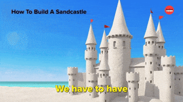 How To Build A Sandcastle