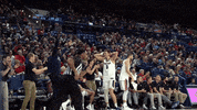 GonzagaBulldogs celebration basketball bench gonzaga GIF