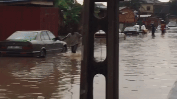Floods in Accra Turn Streets Into Rivers