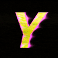 Glitch Alphabet GIF by #BASILIO