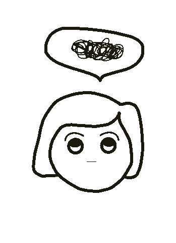 Thinking Think Sticker