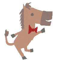 clevendeavgames dance horse victory uch Sticker