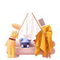 Illustration 3D GIF by hyundailivart