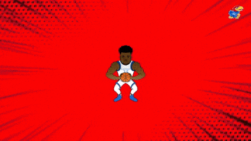Kansas Basketball Jayhawks GIF by Kansas Athletics