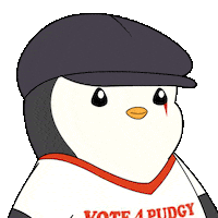Red Card Penguin Sticker by Pudgy Penguins