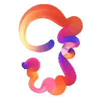 3D Alphabet Sticker