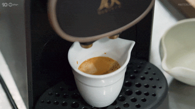 Coffee Satisfying GIF by MasterChefAU