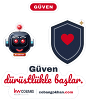 Trust Shield Sticker by KW CobanS