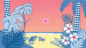 Palm Trees Beach GIF by Bath & Body Works