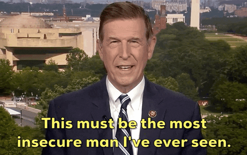 don beyer this must be the most insecure man GIF