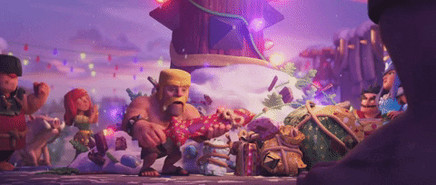 Merry Christmas GIF by Clash Royale