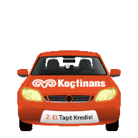 Kocfinans credit araba banka otomobil Sticker