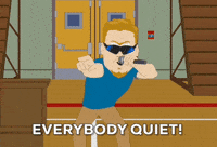 Comedy Central Shut Up GIF by South Park