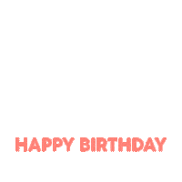Happy Birthday Sticker by Kirchberg Shopping Center