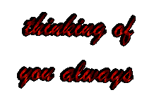 Thinking Of You Always Sticker by Alissandra