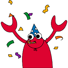 Party Celebrate Sticker by wiggle wiggle