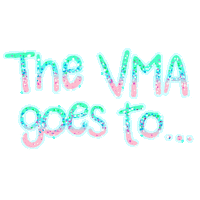 Video Music Awards Sticker by Alba Paris