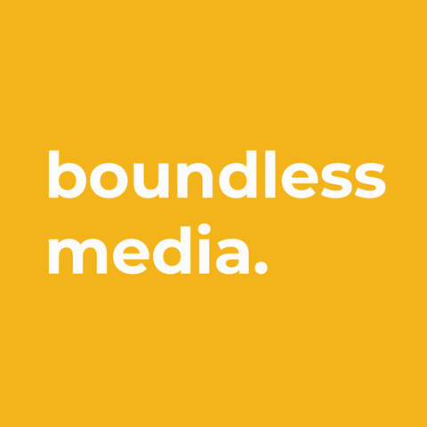 BoundlessMedia giphyupload animation logo media GIF