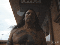 OYLS netflix popcorn netflix and chill danny trejo GIF
