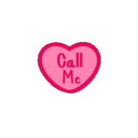 Call Me Love Sticker