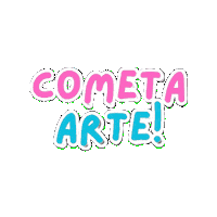 Cometaarte art arte pintura artista Sticker