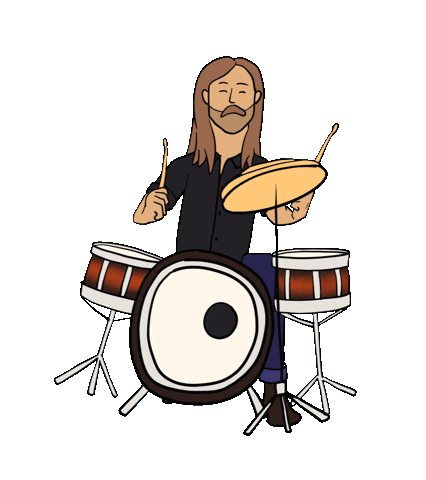 awongisright giphyupload spooky drummer snail Sticker