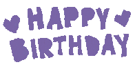 Greeting Happy Birthday Sticker