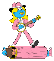 Run Sing Sticker by Alexandre Nart