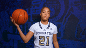 Georgia Tech Basketball GIF by Georgia Tech Yellow Jackets