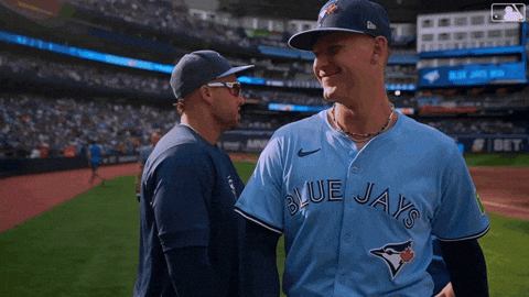Blue Jays Hug GIF by Toronto Blue Jays
