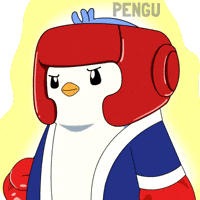 Party Glow GIF by Pudgy Penguins