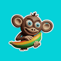 Hungry Monkey GIF