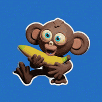 Hungry Monkey GIF