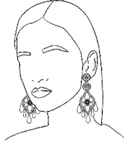 Jewellery Earrings Sticker by Maschalina Designs