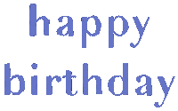 Happy Birthday Sticker by Louisa Taylor Studio
